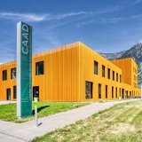 Le bâtiment qui abrite le CAAD à Saxon, inauguré en 2016.